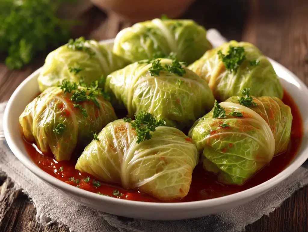 cabbage roll recipe - featured image