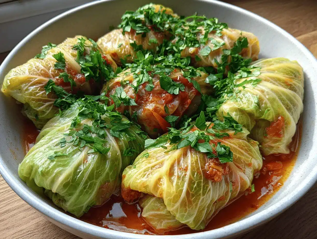 cabbage roll recipe preparation steps