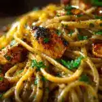 cowboy butter chicken linguine - featured image