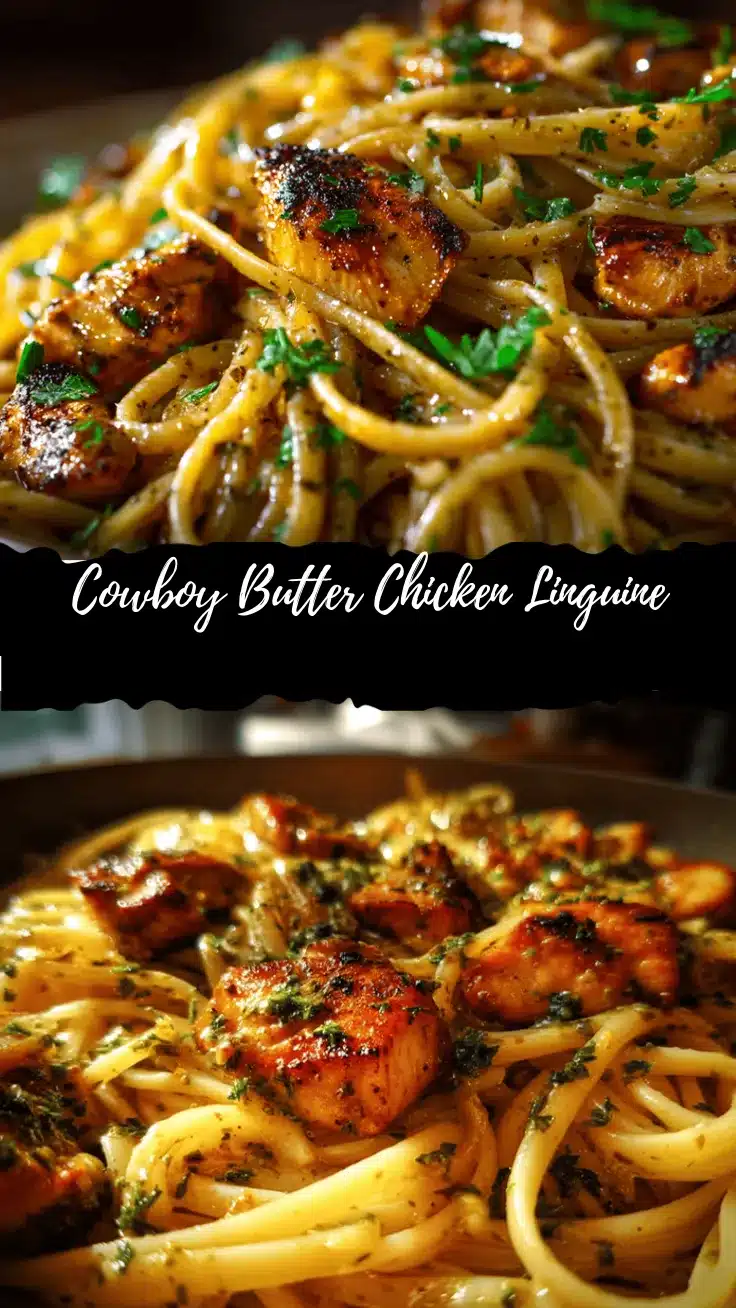 cowboy butter chicken linguine recipe