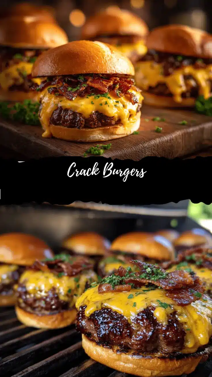crack burgers recipe