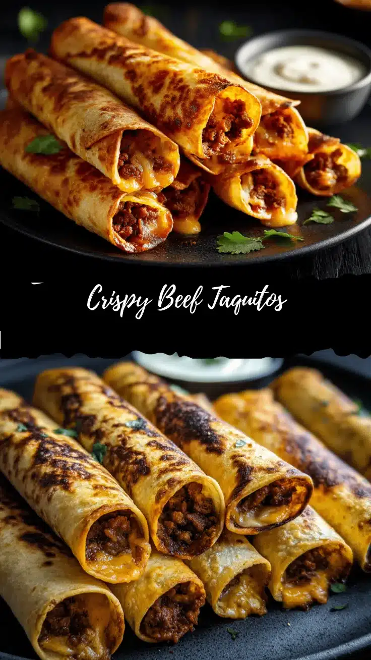 crispy beef taquitos recipe