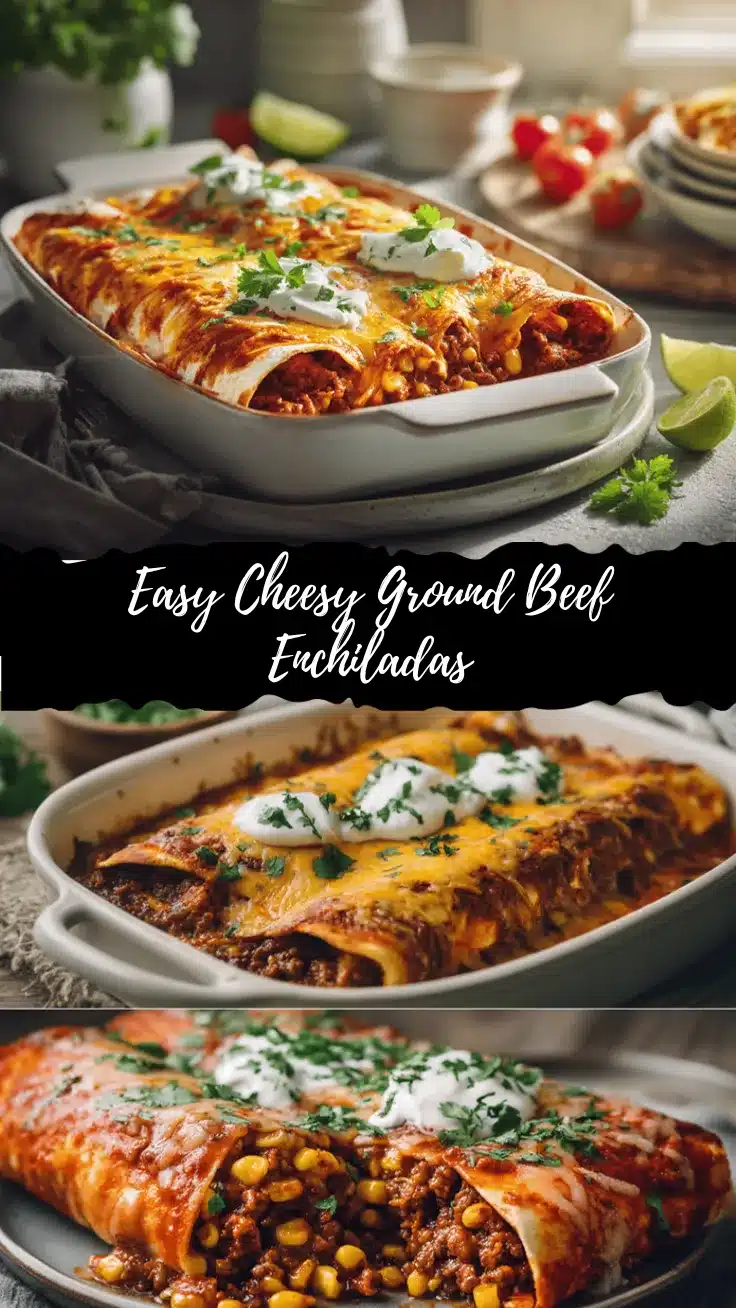 ground beef enchiladas recipe