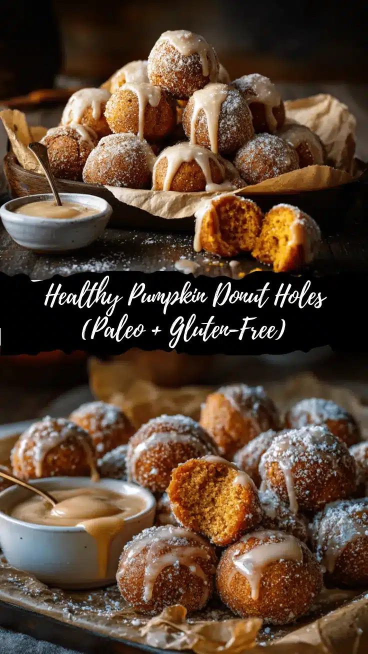 healthy pumpkin donut holes recipe