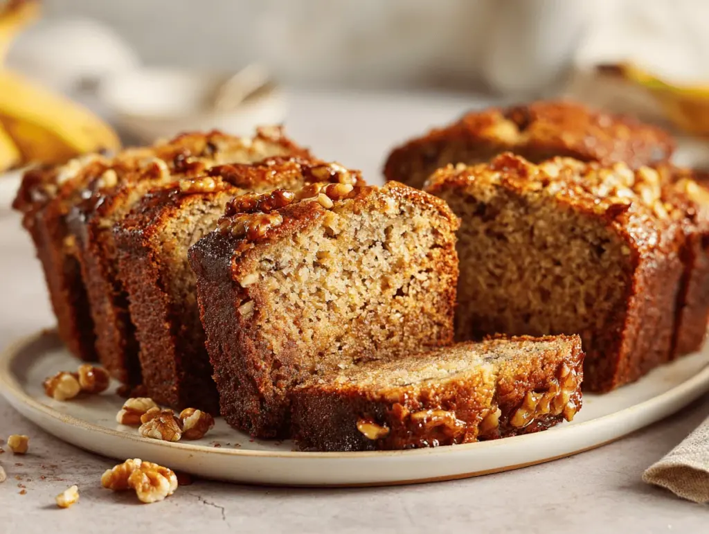 homemade banana bread - featured image