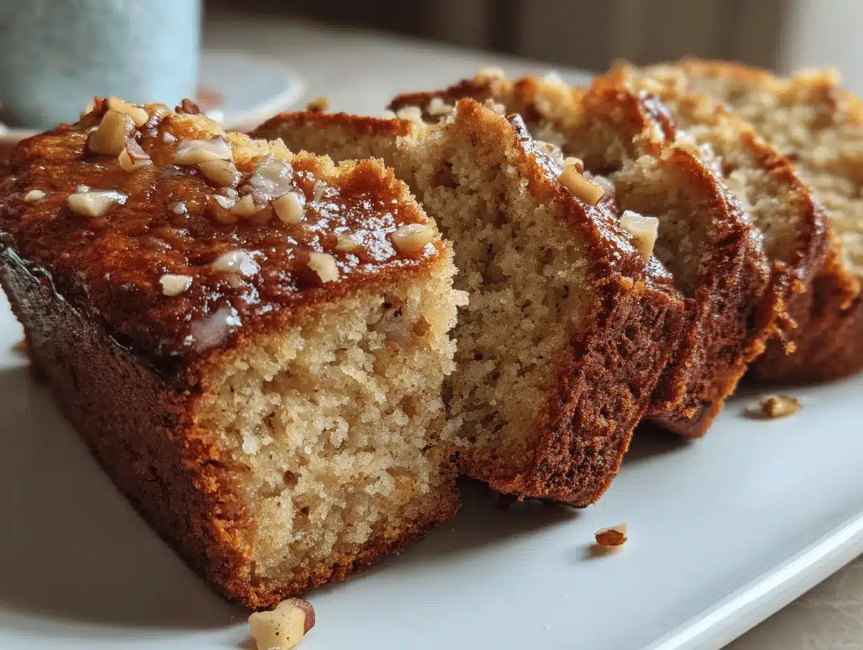 homemade banana bread preparation steps