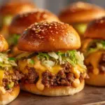 mini Big Mac cheeseburgers - featured image