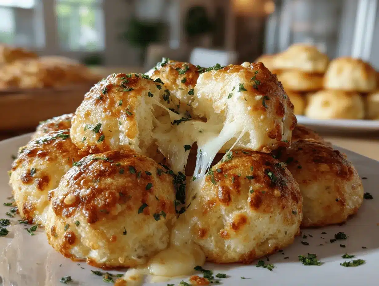 Pillsbury biscuit cheese bombs preparation steps