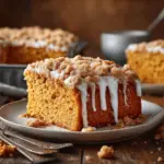 pumpkin coffee cake - featured image