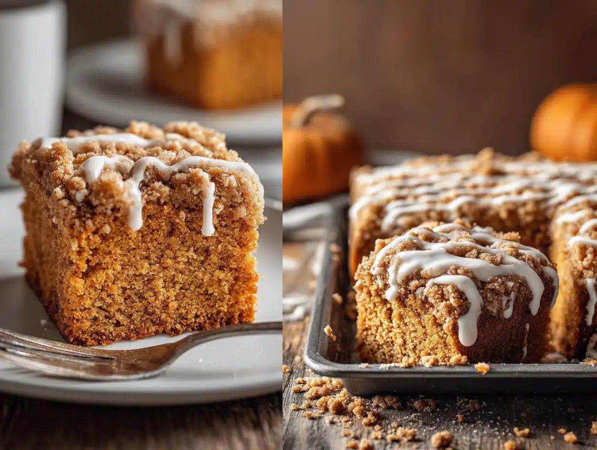 pumpkin coffee cake preparation steps