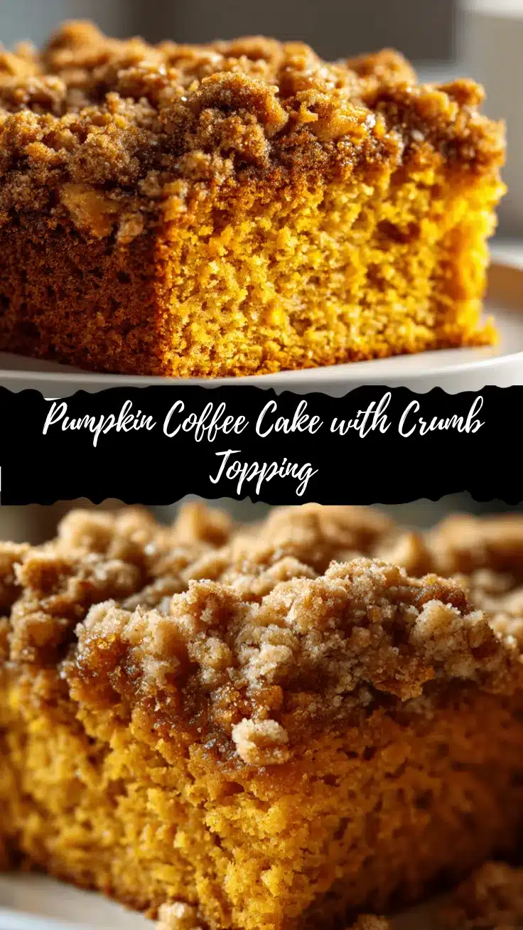 pumpkin coffee cake recipe