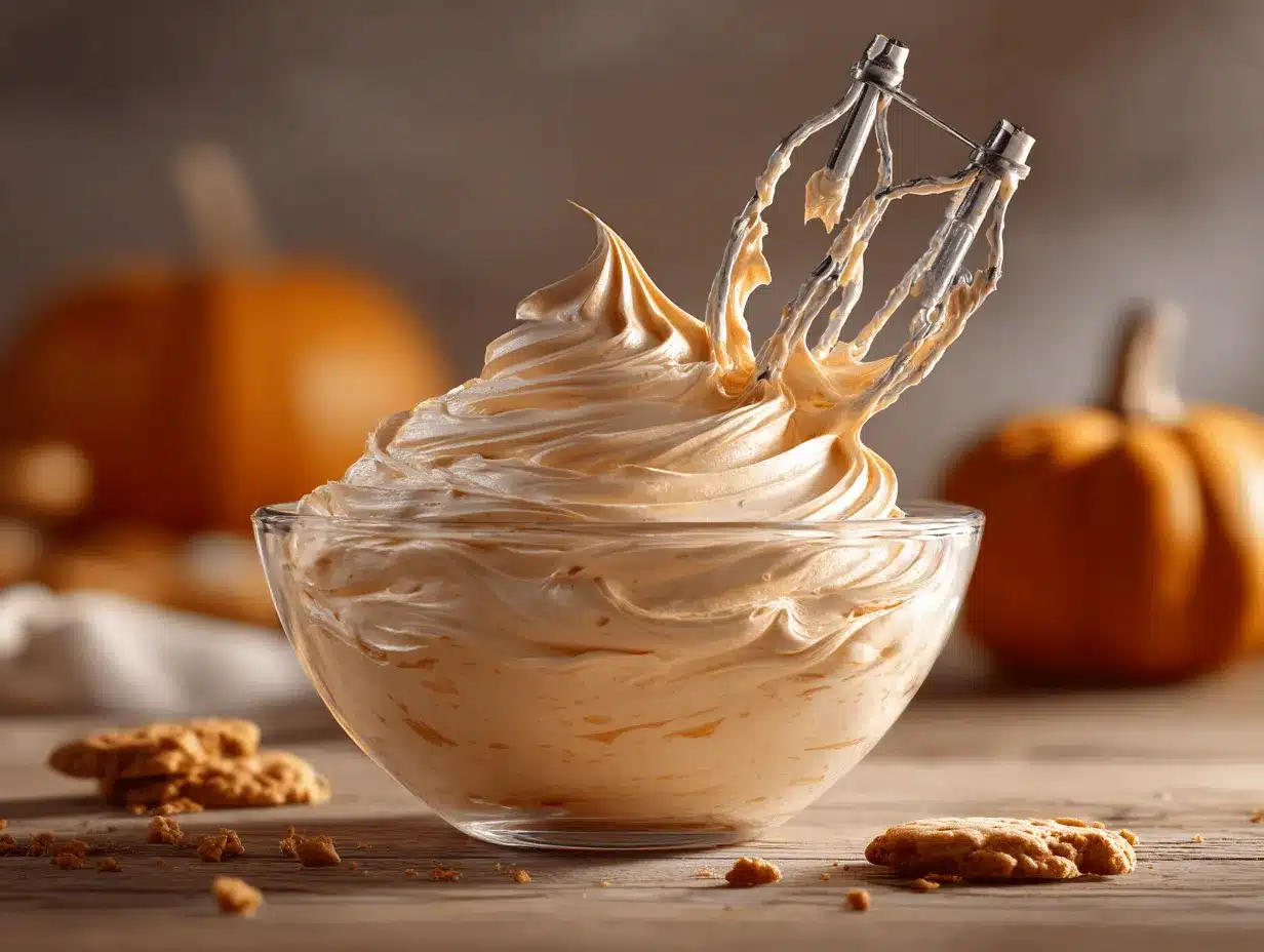 pumpkin cream cheese frosting preparation steps