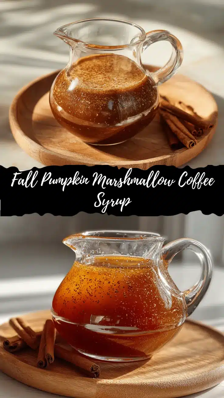 pumpkin marshmallow coffee syrup recipe
