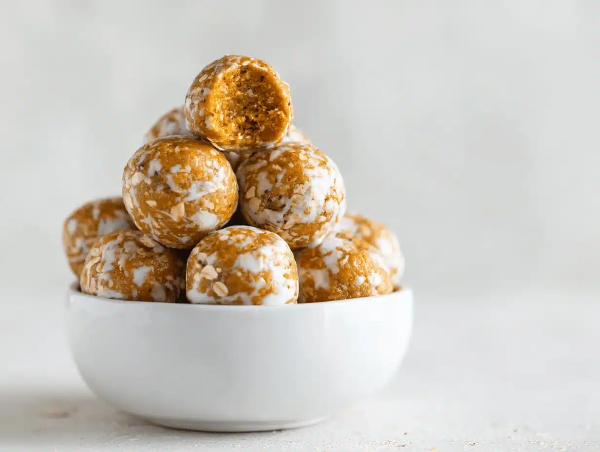 pumpkin protein balls - featured image
