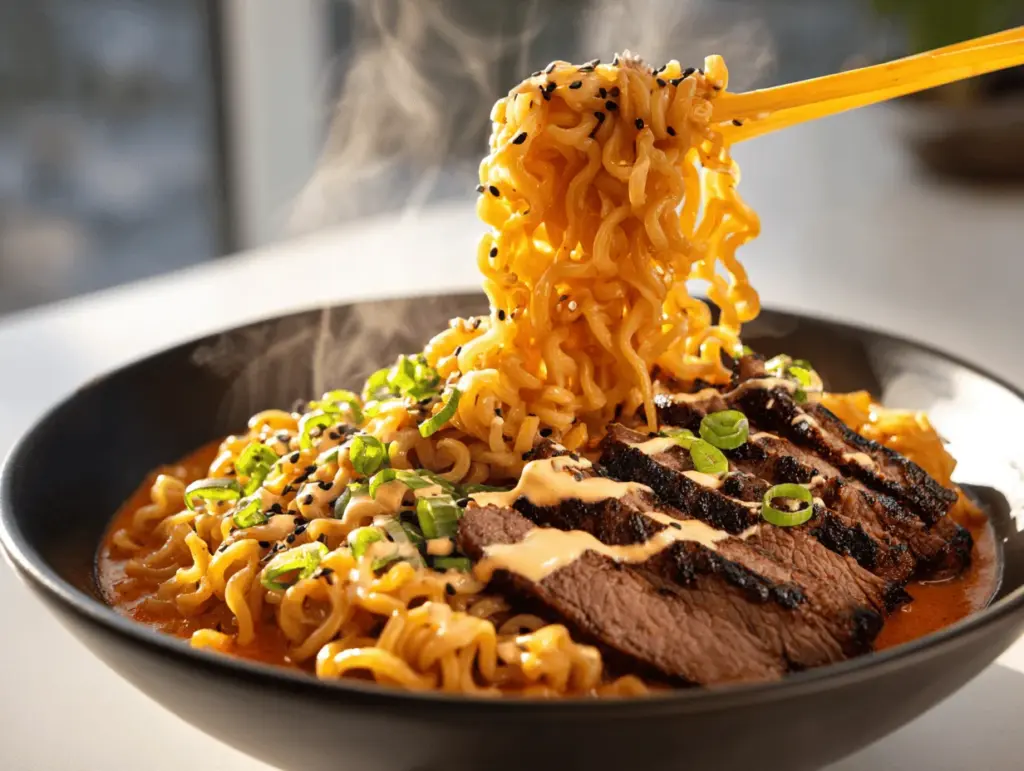 spicy Korean ramen - featured image