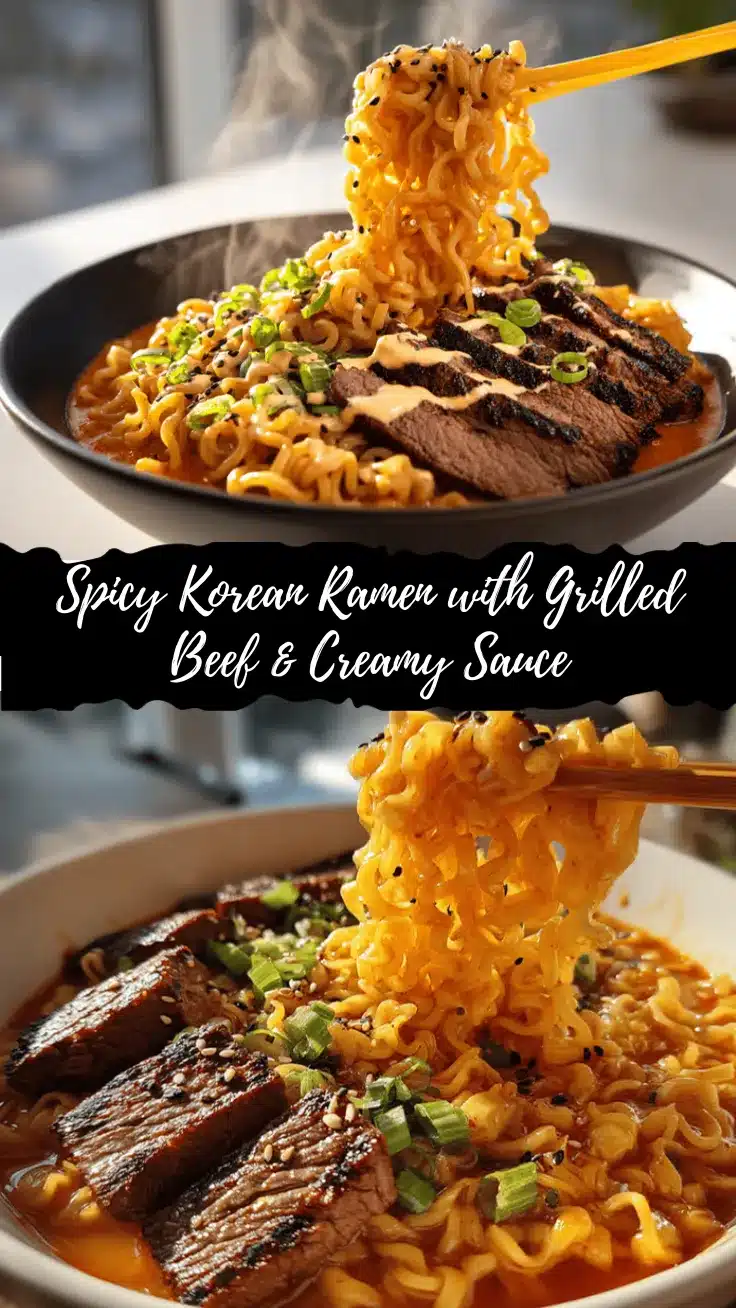 spicy Korean ramen recipe