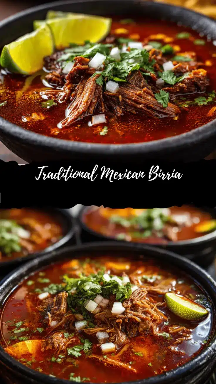traditional Mexican birria recipe