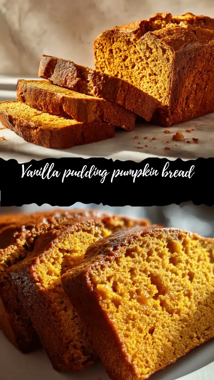 vanilla pudding pumpkin bread recipe