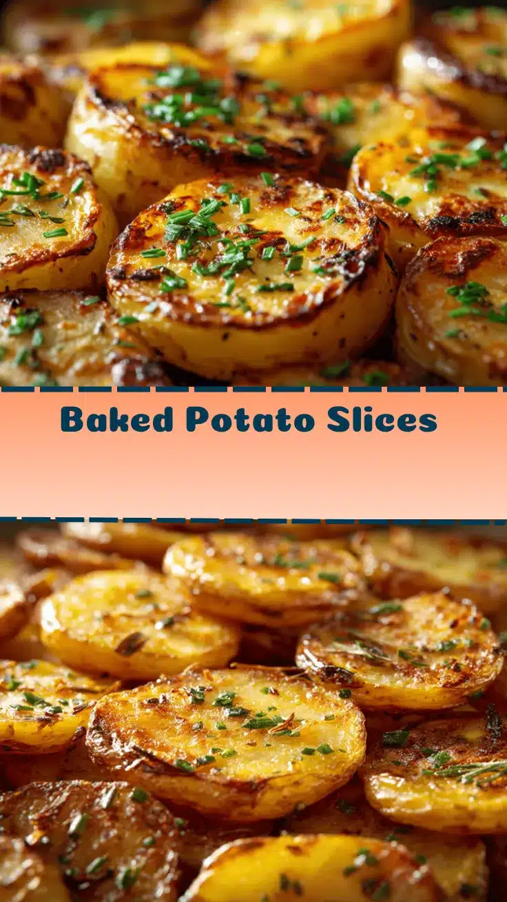 baked potato slices recipe