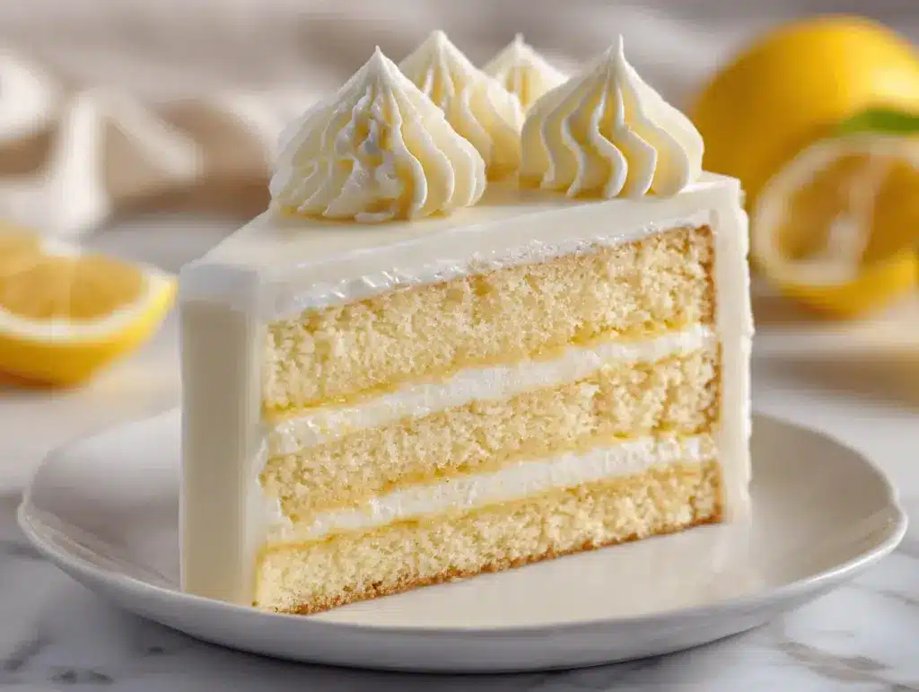 Cheesecake Factory Italian Lemon Cream Cake - featured image