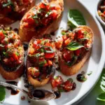 classic Italian bruschetta recipe - featured image