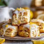 lemon scones - featured image