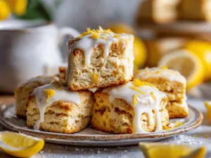 lemon scones - featured image