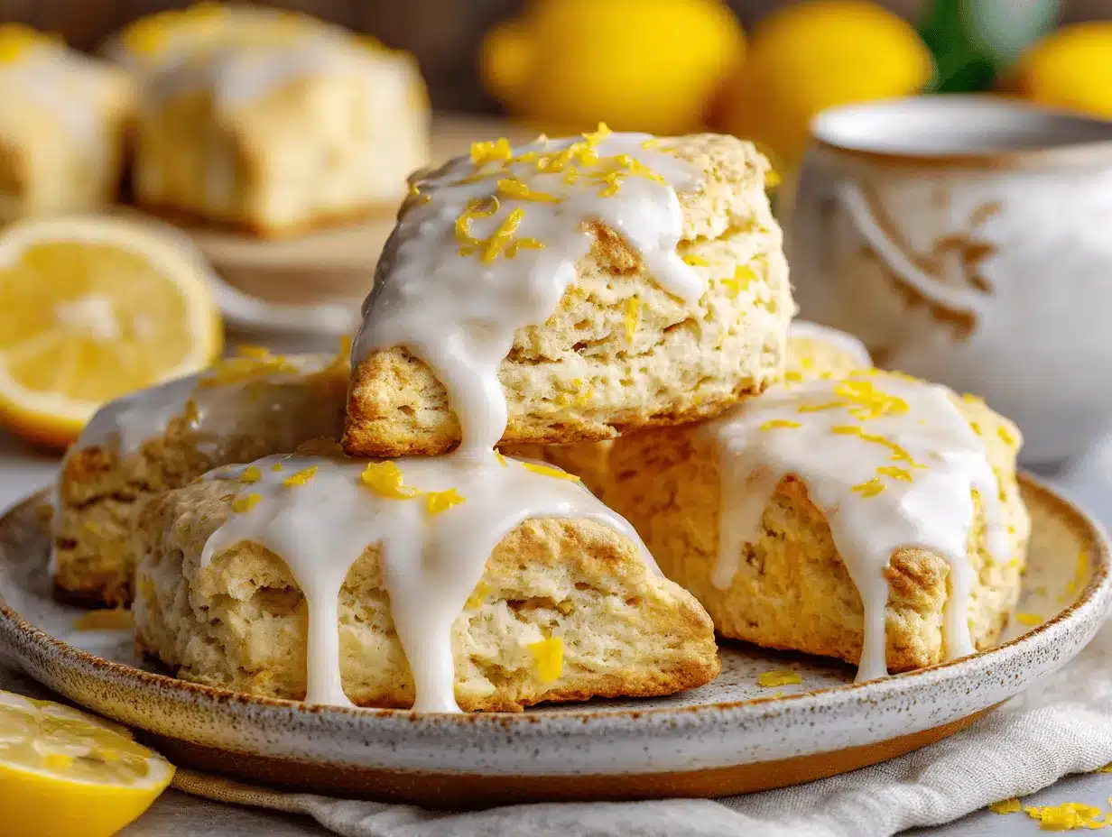 lemon scones preparation steps