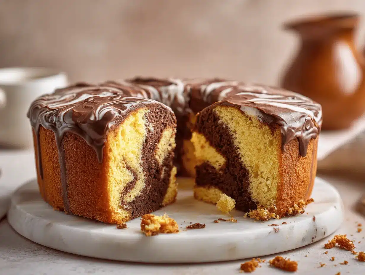 marble cake recipe preparation steps