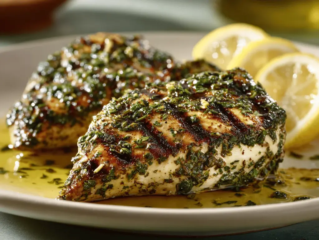 Mediterranean Herb Crusted Grilled Chicken - featured image