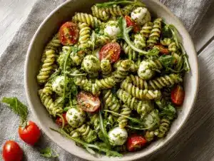 pesto pasta salad - featured image