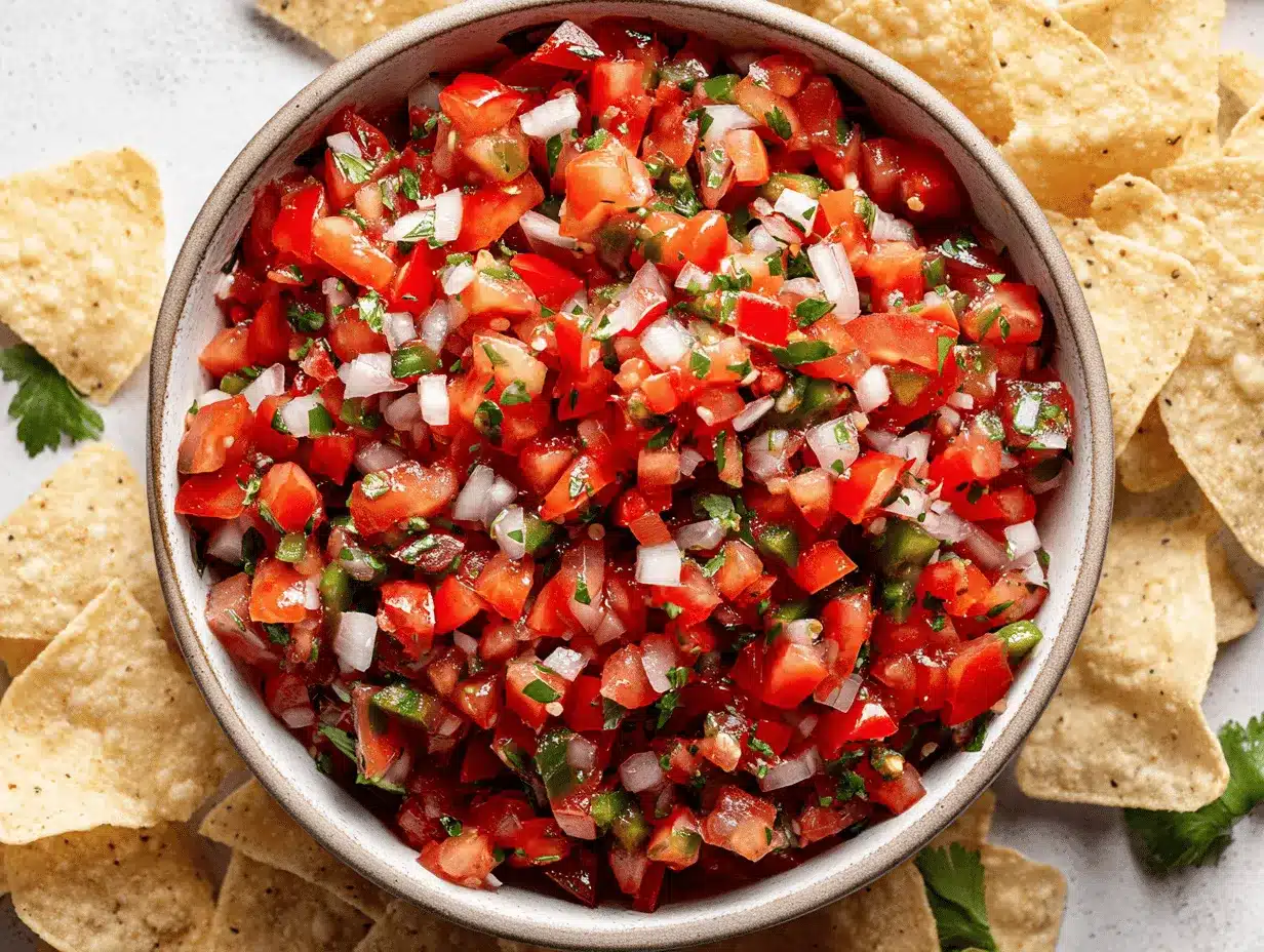 pico de gallo recipe preparation steps