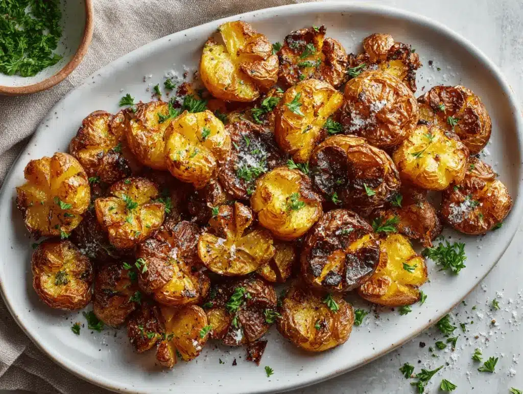 smashed potatoes - featured image